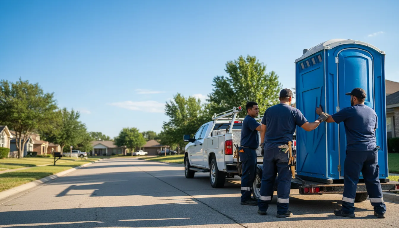 Portable Toilet Rental in Justice, IL near me